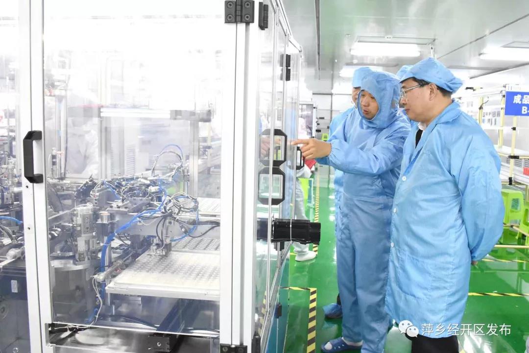 區黨工委書記李錦林調度周江智能制造電子信息產業園建設