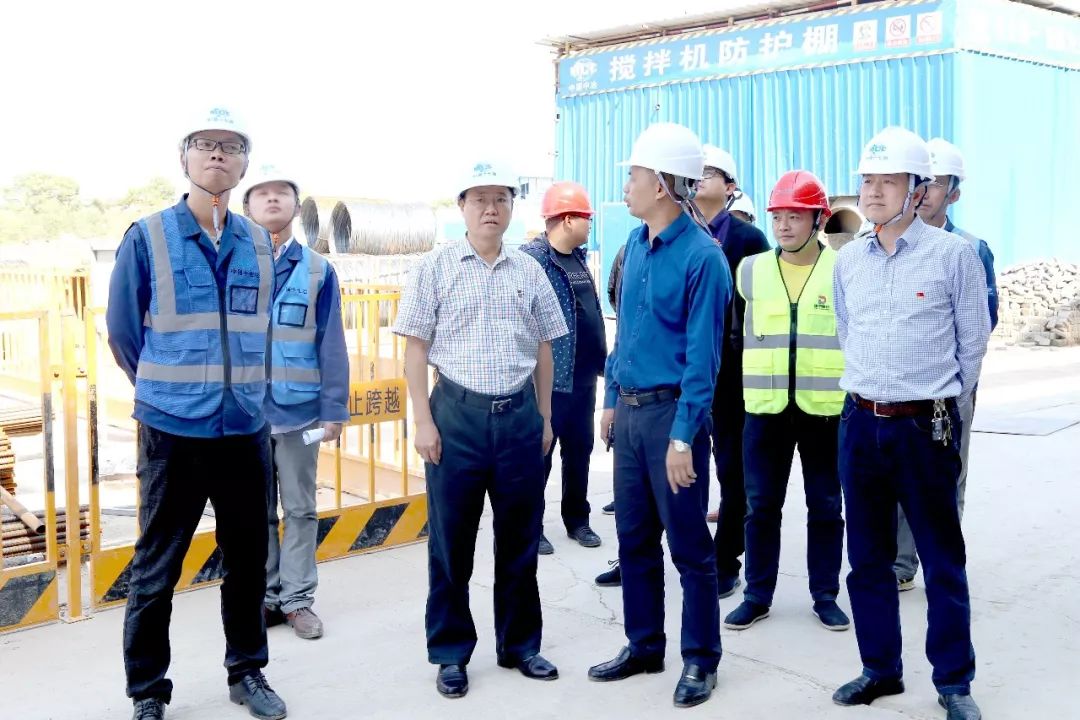 區黨工委副書記、管委會主任劉建中調度周江智能制造產業園項目建設
