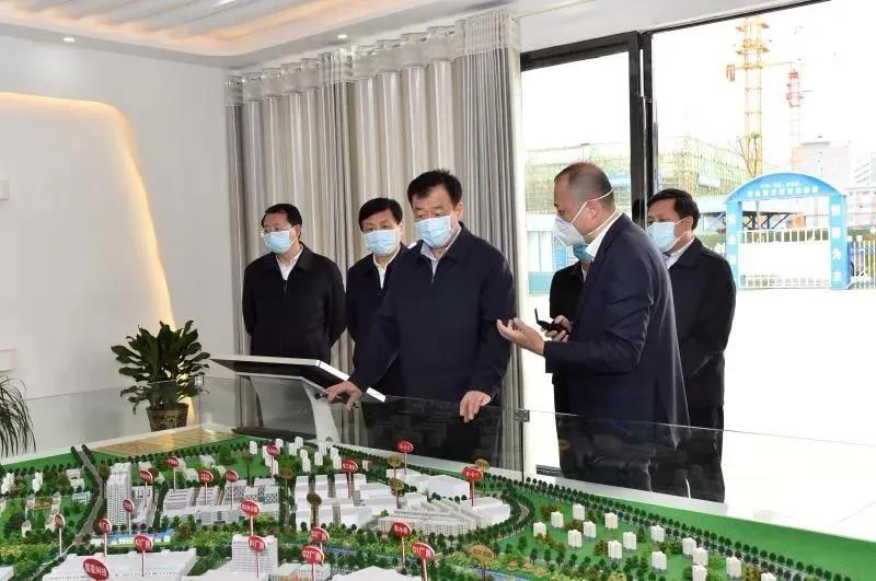 省委書記劉奇在萍鄉經開區調研重大工業項目建設